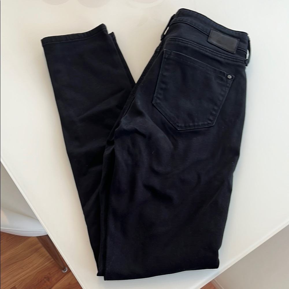 Mavi Black Skinny Jeans Sleek Stretchy Design